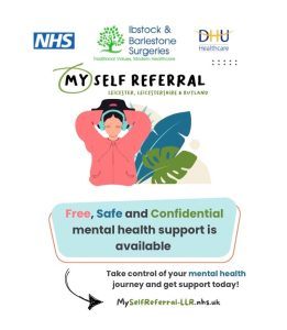 🌺My Self Referral -The Children and Young Peoples (CYP) Mental Health Triage & Navigation Service in LLR🌺 ❓What is the Children and Young Peoples (CYP) Mental Health Triage & Navigation Service? ✅CYP Mental Health Triage & Navigation is a service that helps young people in Leicester, Leicestershire and Rutland access the right non urgent mental health services for their needs. ❓How do I get help? ✅ If you think you or your child or young person could benefit from support with mental health, please either: 1️⃣ Visit: Myselfreferral-LLR.nhs.uk ❗️ if you have mental health concerns, you can find information and self refer by visiting the myselfreferral-LLR.nhs.uk website (except neurodevelopmental disorders, eating disorders or substance misuse. Please contact the GP surgery to make an appointment to discuss these conditions) 2️⃣ Contact your GP - your GP can make a referral into the service if this is right for your needs. A referral gives MySelf Referral the information they need to help them decide what kind of service would be most helpful to you. 3️⃣ How do I get help if it’s urgent? ❗️If you or your child or young person have taken an overdose or are in imminent danger of physical harm, attend A&E or call 999. ❗️Contact the 24/7 Mental Health Central Access Point (CAP) on 0800 800 3302 for urgent help. The CAP is not an emergency service. Please visit Myselfreferral-LLR.nhs.uk for help and more information